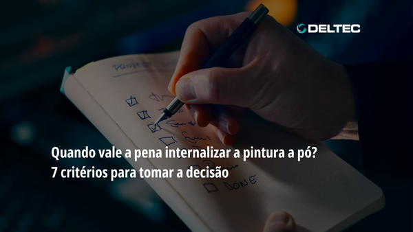Internalizar a pintura a pó: 7 critérios para decidir
